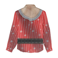 Christmas Costume Women Casual Shirt Sexy Mrs Claus - Wonder Print Shop