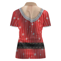Christmas Costume Women Polo Shirt Sexy Mrs Claus - Wonder Print Shop