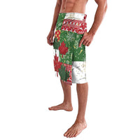 Canada Christmas Lavalava Maple Leaves Patchwork Style - Wonder Print Shop