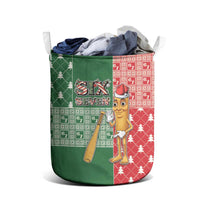Six Seven Christmas Laundry Basket Funny Tung Tung Tung Sahur - Wonder Print Shop