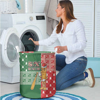 Six Seven Christmas Laundry Basket Funny Tung Tung Tung Sahur - Wonder Print Shop