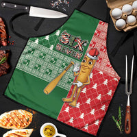 Six Seven Christmas Apron Funny Tung Tung Tung Sahur - Wonder Print Shop
