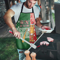 Six Seven Christmas Apron Funny Tung Tung Tung Sahur - Wonder Print Shop