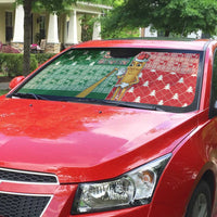 Six Seven Christmas Auto Sun Shade Funny Tung Tung Tung Sahur - Wonder Print Shop