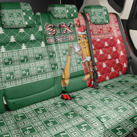 Six Seven Christmas Back Car Seat Cover Funny Tung Tung Tung Sahur - Wonder Print Shop