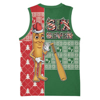 Six Seven Christmas Basketball Jersey Funny Tung Tung Tung Sahur - Wonder Print Shop