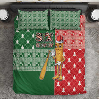 Six Seven Christmas Bedding Set Funny Tung Tung Tung Sahur - Wonder Print Shop