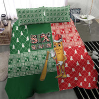 Six Seven Christmas Bedding Set Funny Tung Tung Tung Sahur - Wonder Print Shop