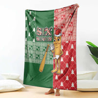 Six Seven Christmas Blanket Funny Tung Tung Tung Sahur - Wonder Print Shop