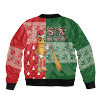 Six Seven Christmas Bomber Jacket Funny Tung Tung Tung Sahur - Wonder Print Shop