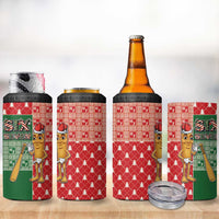 Six Seven Christmas 4 in 1 Can Cooler Tumbler Funny Tung Tung Tung Sahur - Wonder Print Shop