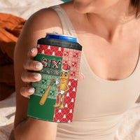 Six Seven Christmas 4 in 1 Can Cooler Tumbler Funny Tung Tung Tung Sahur - Wonder Print Shop