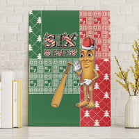 Six Seven Christmas Canvas Wall Art Funny Tung Tung Tung Sahur - Wonder Print Shop