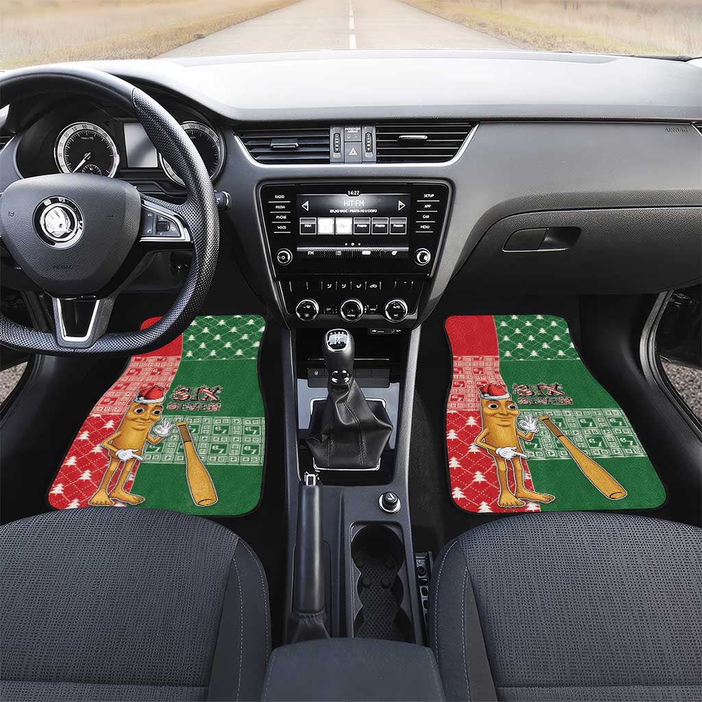 Six Seven Christmas Car Mats Funny Tung Tung Tung Sahur - Wonder Print Shop