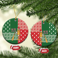 Six Seven Christmas Ceramic Ornament Funny Tung Tung Tung Sahur - Wonder Print Shop