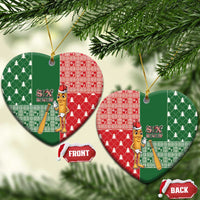 Six Seven Christmas Ceramic Ornament Funny Tung Tung Tung Sahur - Wonder Print Shop