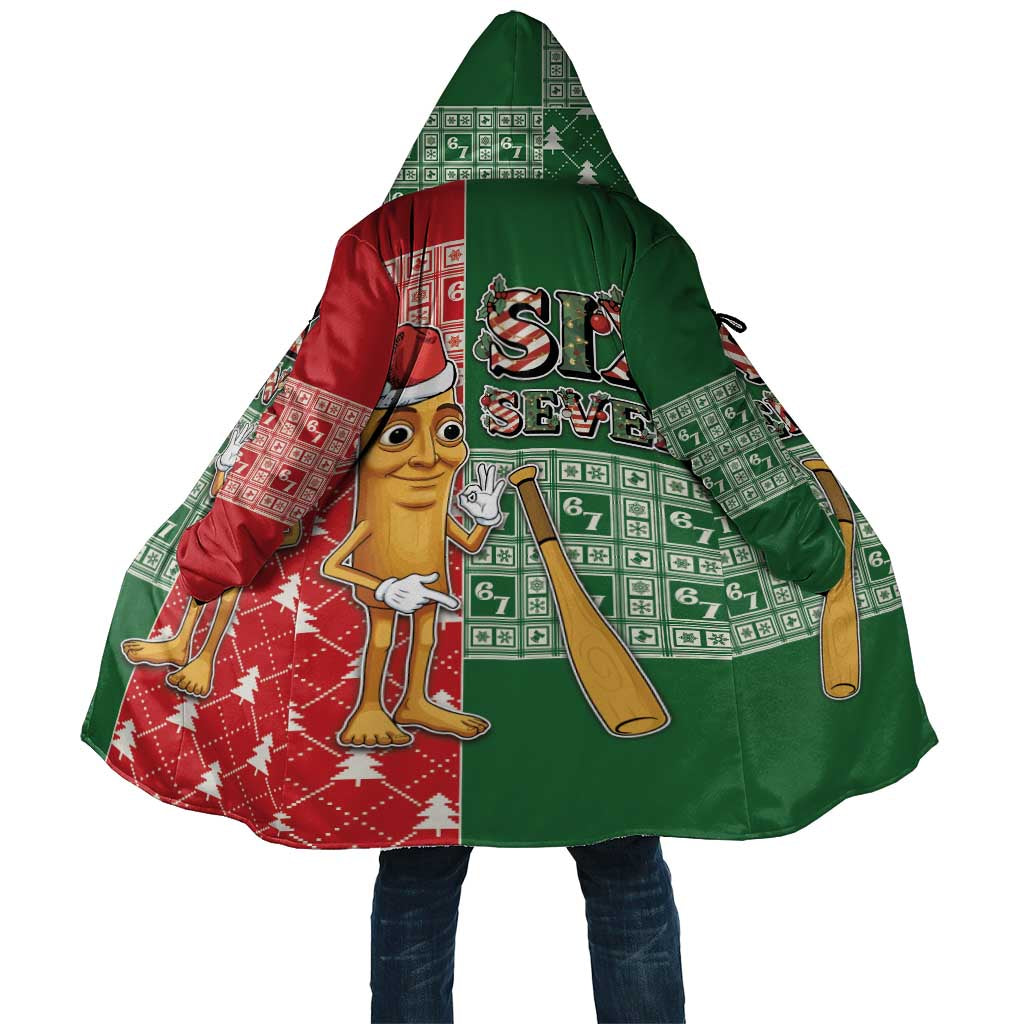 Six Seven Christmas Cloak Funny Tung Tung Tung Sahur - Wonder Print Shop