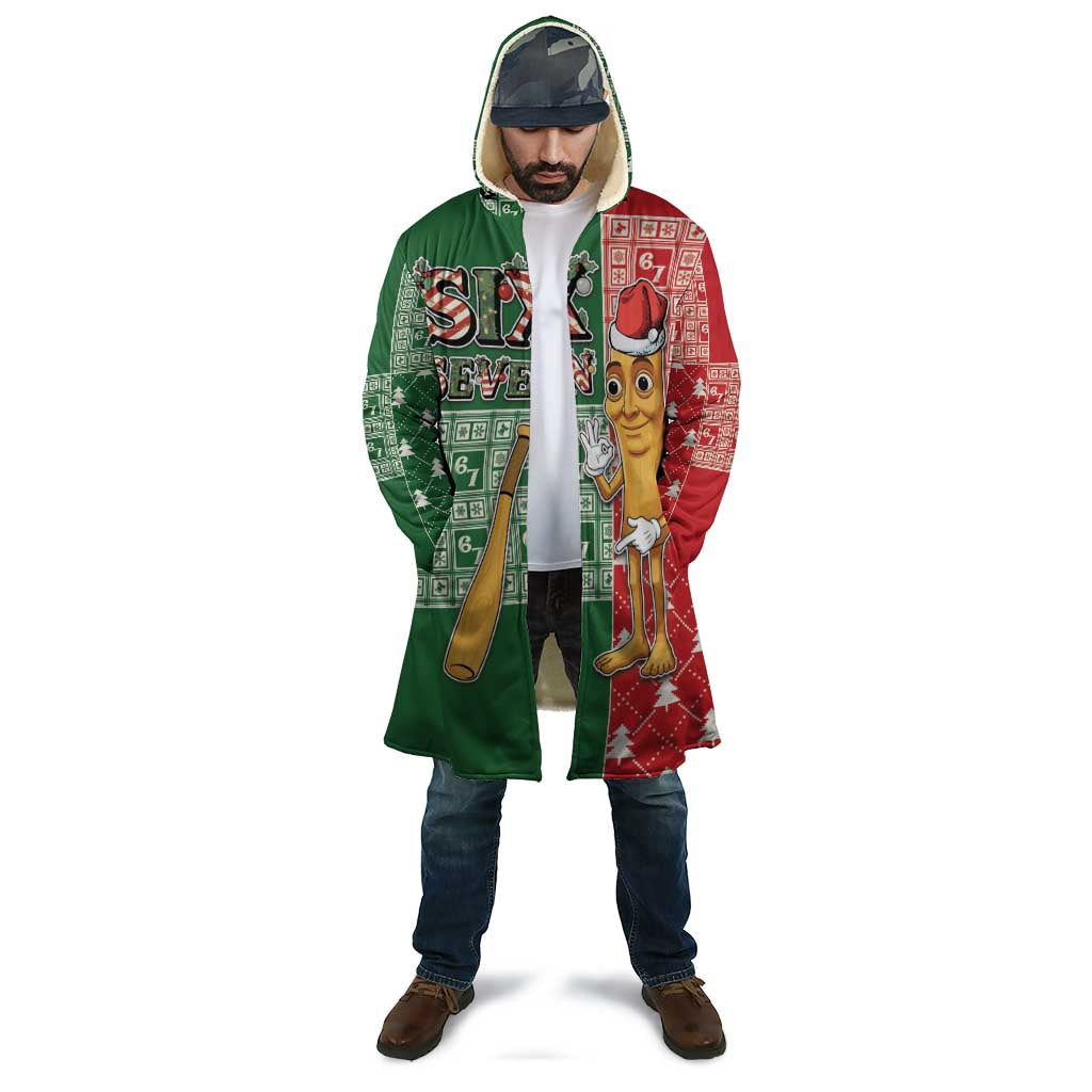 Six Seven Christmas Cloak Funny Tung Tung Tung Sahur - Wonder Print Shop