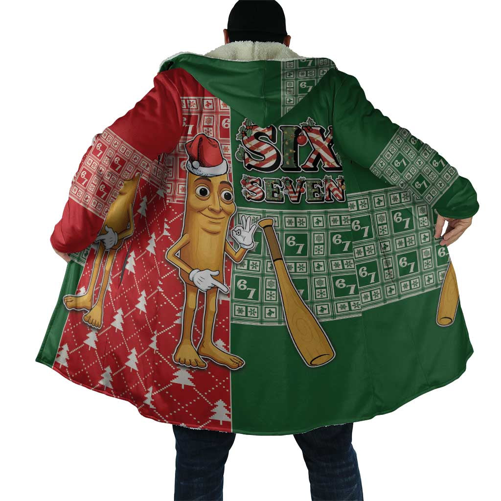Six Seven Christmas Cloak Funny Tung Tung Tung Sahur - Wonder Print Shop