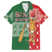 Six Seven Christmas Family Matching Tank Maxi Dress and Hawaiian Shirt Funny Tung Tung Tung Sahur - Wonder Print Shop