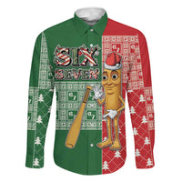 Six Seven Christmas Family Matching Tank Maxi Dress and Hawaiian Shirt Funny Tung Tung Tung Sahur - Wonder Print Shop