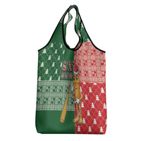 Six Seven Christmas Grocery Bag Funny Tung Tung Tung Sahur - Wonder Print Shop