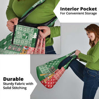 Six Seven Christmas Grocery Bag Funny Tung Tung Tung Sahur - Wonder Print Shop