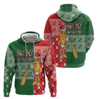 Six Seven Christmas Hoodie Funny Tung Tung Tung Sahur - Wonder Print Shop