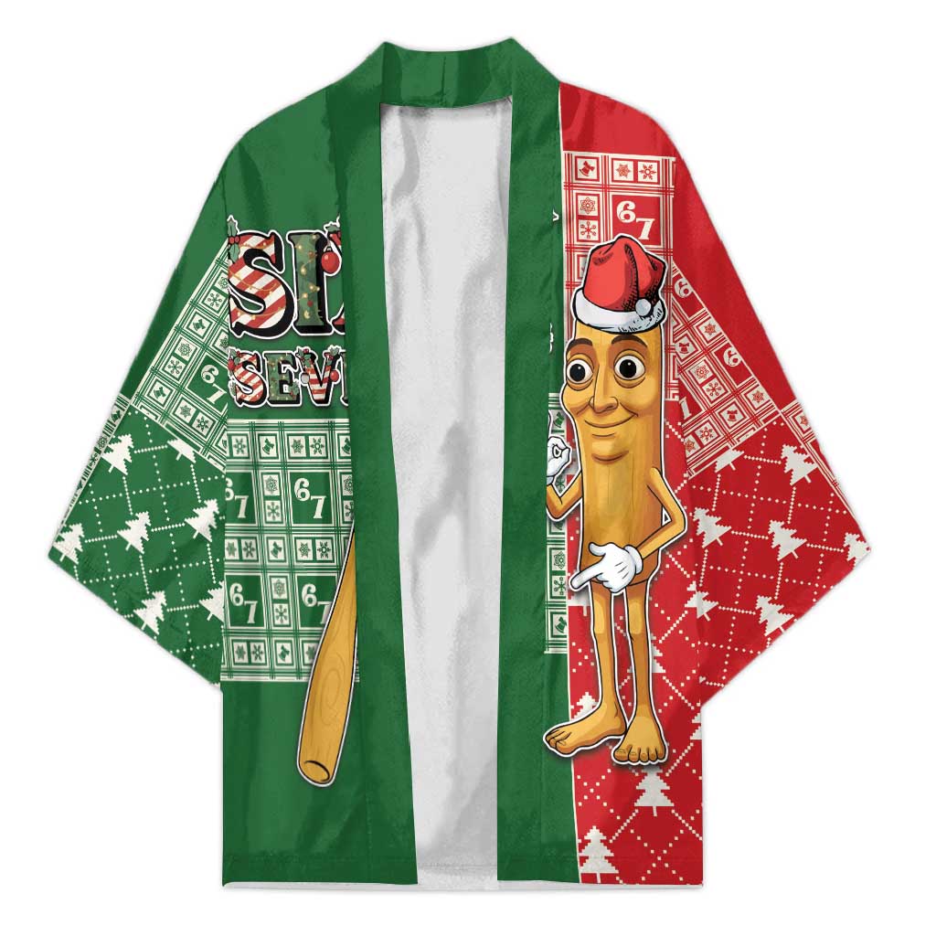 Six Seven Christmas Kimono Funny Tung Tung Tung Sahur - Wonder Print Shop