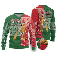 Six Seven Christmas Ugly Christmas Sweater Funny Tung Tung Tung Sahur - Wonder Print Shop