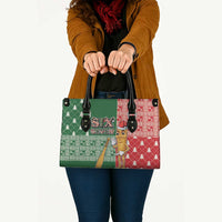 Six Seven Christmas Leather Bag Funny Tung Tung Tung Sahur - Wonder Print Shop