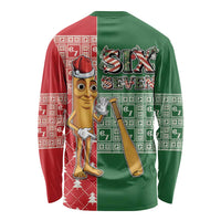 Six Seven Christmas Long Sleeve Shirt Funny Tung Tung Tung Sahur - Wonder Print Shop