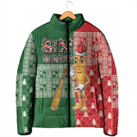 Six Seven Christmas Padded Jacket Funny Tung Tung Tung Sahur - Wonder Print Shop