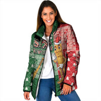 Six Seven Christmas Padded Jacket Funny Tung Tung Tung Sahur - Wonder Print Shop