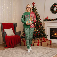 Six Seven Christmas Pajama Set Funny Tung Tung Tung Sahur - Wonder Print Shop