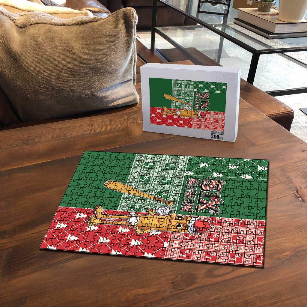 Six Seven Christmas Puzzle Funny Tung Tung Tung Sahur - Wonder Print Shop