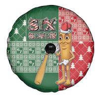 Six Seven Christmas Spare Tire Cover Funny Tung Tung Tung Sahur - Wonder Print Shop