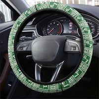Six Seven Christmas Steering Wheel Cover Funny Tung Tung Tung Sahur - Wonder Print Shop