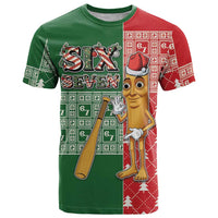 Six Seven Christmas T Shirt Funny Tung Tung Tung Sahur - Wonder Print Shop