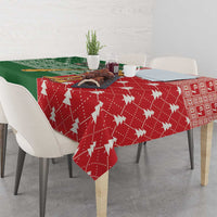 Six Seven Christmas Tablecloth Funny Tung Tung Tung Sahur - Wonder Print Shop