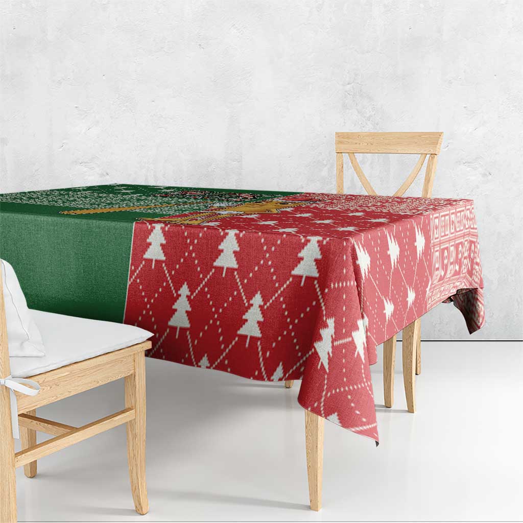 Six Seven Christmas Tablecloth Funny Tung Tung Tung Sahur - Wonder Print Shop