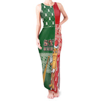 Six Seven Christmas Tank Maxi Dress Funny Tung Tung Tung Sahur - Wonder Print Shop