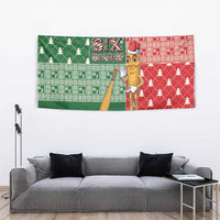 Six Seven Christmas Tapestry Funny Tung Tung Tung Sahur - Wonder Print Shop