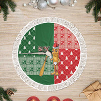 Six Seven Christmas Tree Skirt Funny Tung Tung Tung Sahur - Wonder Print Shop