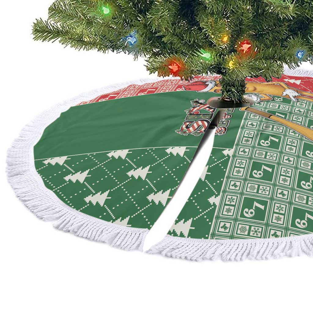 Six Seven Christmas Tree Skirt Funny Tung Tung Tung Sahur - Wonder Print Shop