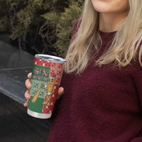 Six Seven Christmas Tumbler Cup Funny Tung Tung Tung Sahur - Wonder Print Shop