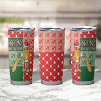 Six Seven Christmas Tumbler Cup Funny Tung Tung Tung Sahur - Wonder Print Shop