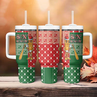 Six Seven Christmas Tumbler With Handle Funny Tung Tung Tung Sahur - Wonder Print Shop
