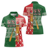 Six Seven Christmas Women Polo Shirt Funny Tung Tung Tung Sahur - Wonder Print Shop