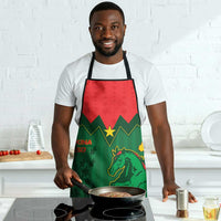 Football Burkina Faso Apron Rising Star And Horse Sport Style - Wonder Print Shop